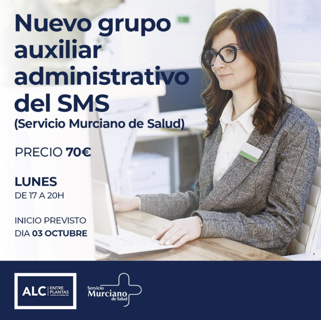 Auxiliar administrativo SMS