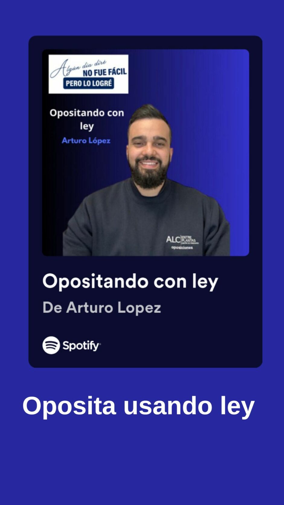 Podcast Opositar con ley