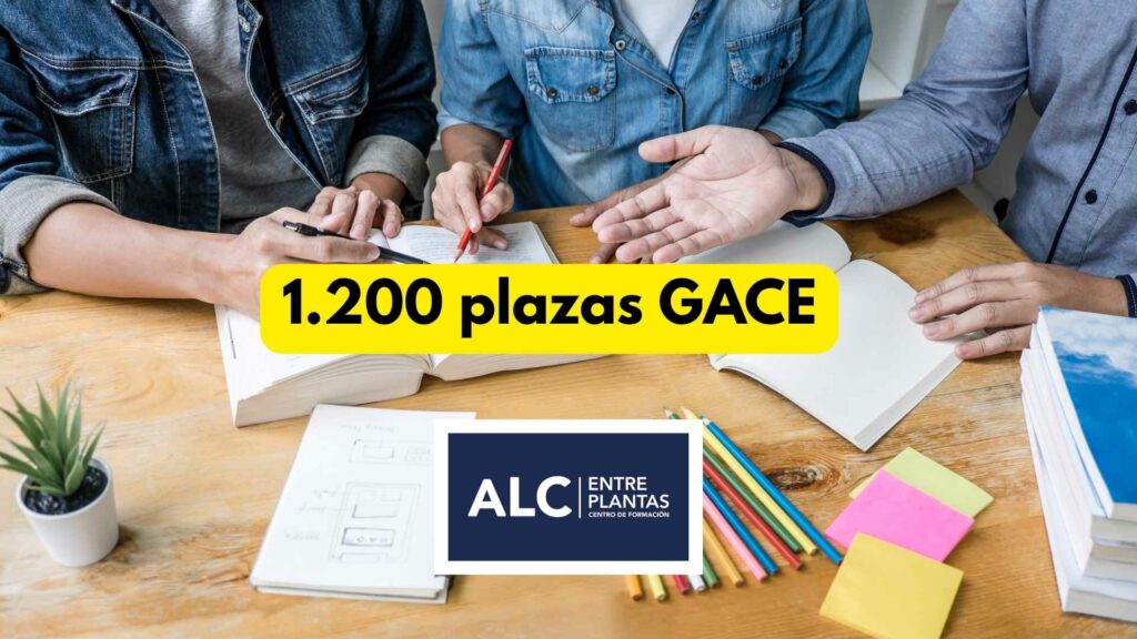 Plazas ofertadas de GACE en 2025