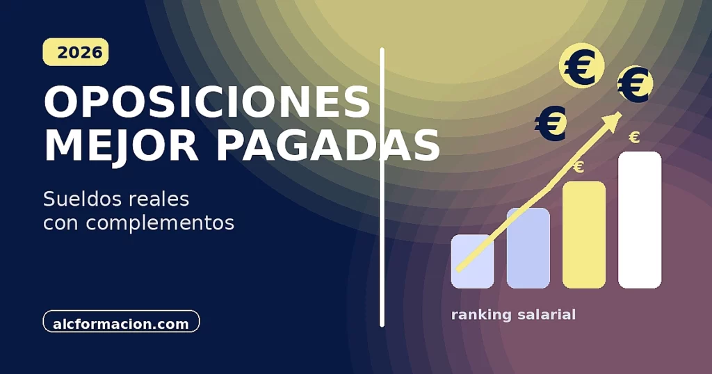 Toda la información sobre las oposiciones mejores pagadas